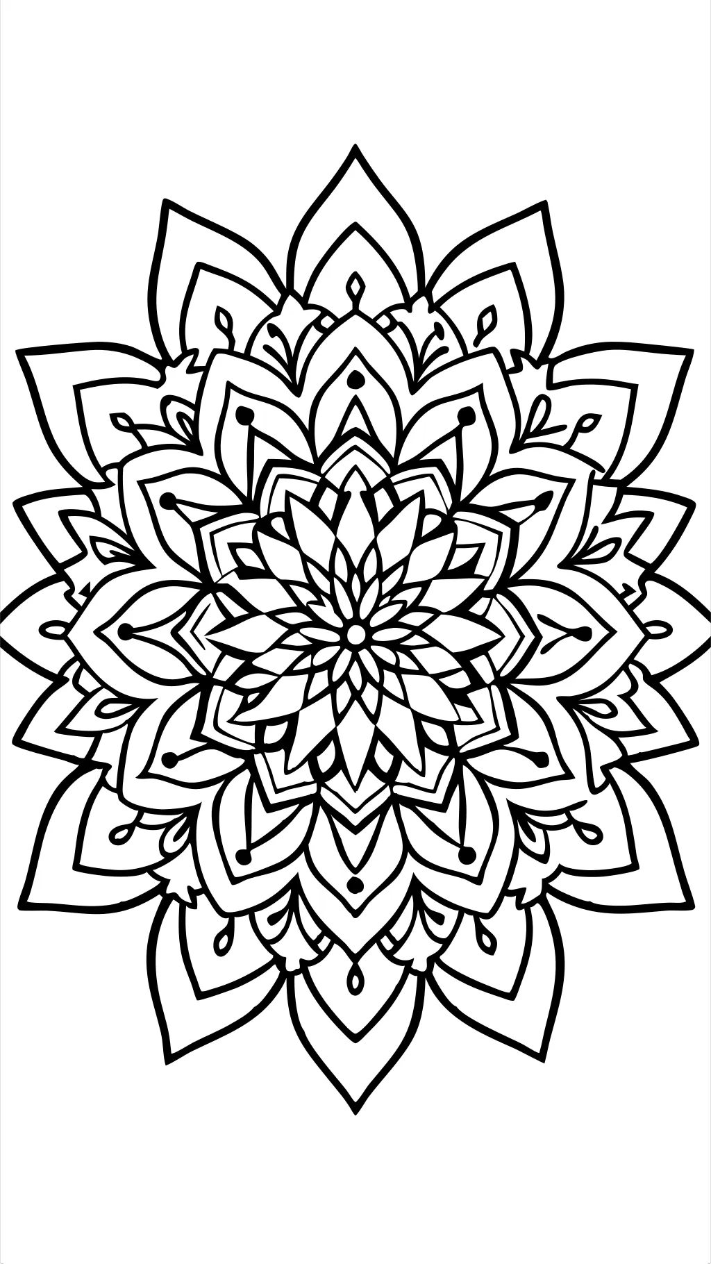 Páginas para colorear imprimibles gratis de Mandalas